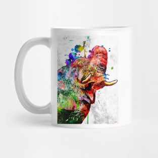 Colorful Elephant Mug